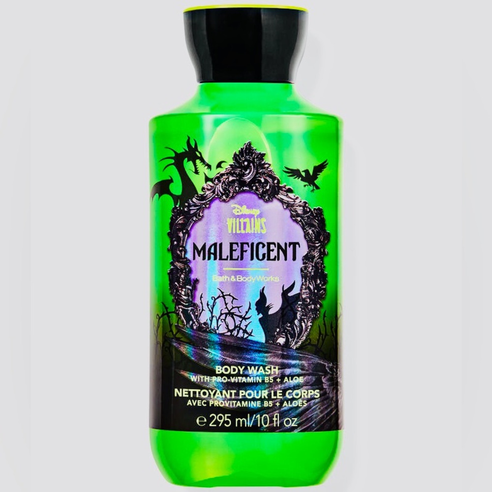 Disney Maleficent Body Wash x Bath & Body Works Plum Berries Woods Scent